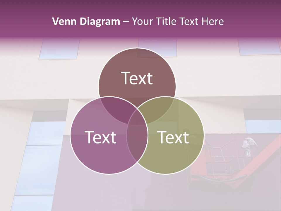 A Man Is Painting The Side Of A Building PowerPoint Template