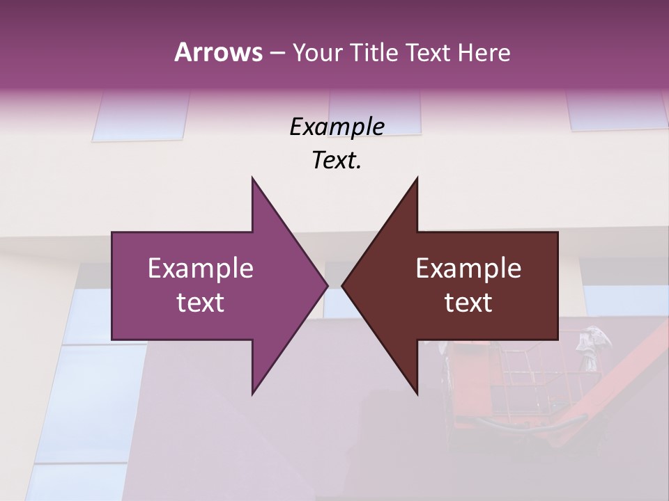 A Man Is Painting The Side Of A Building PowerPoint Template