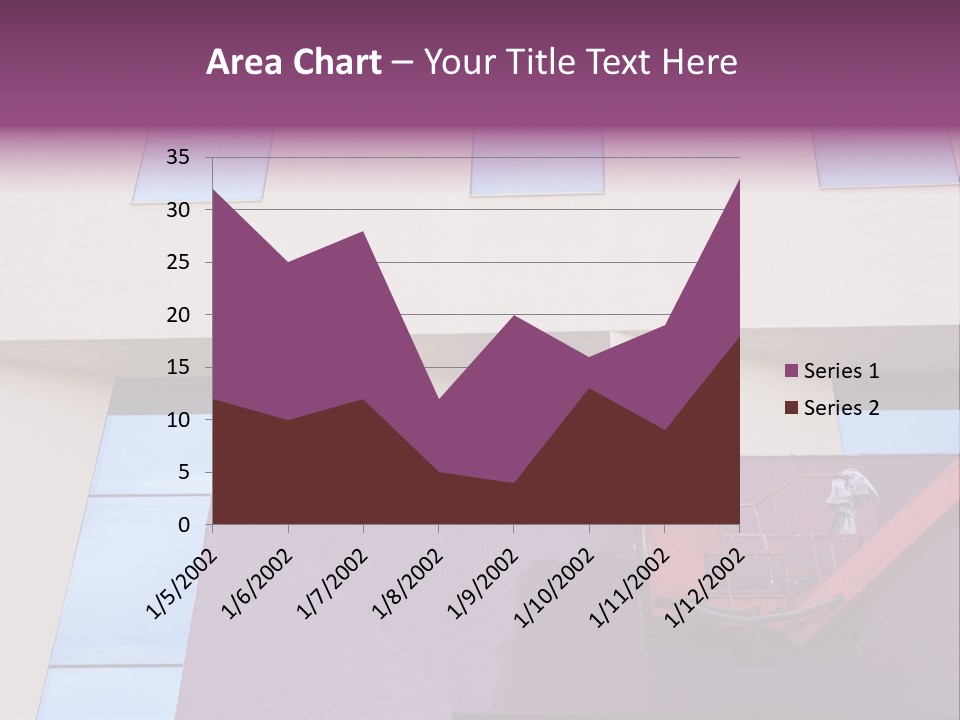 A Man Is Painting The Side Of A Building PowerPoint Template