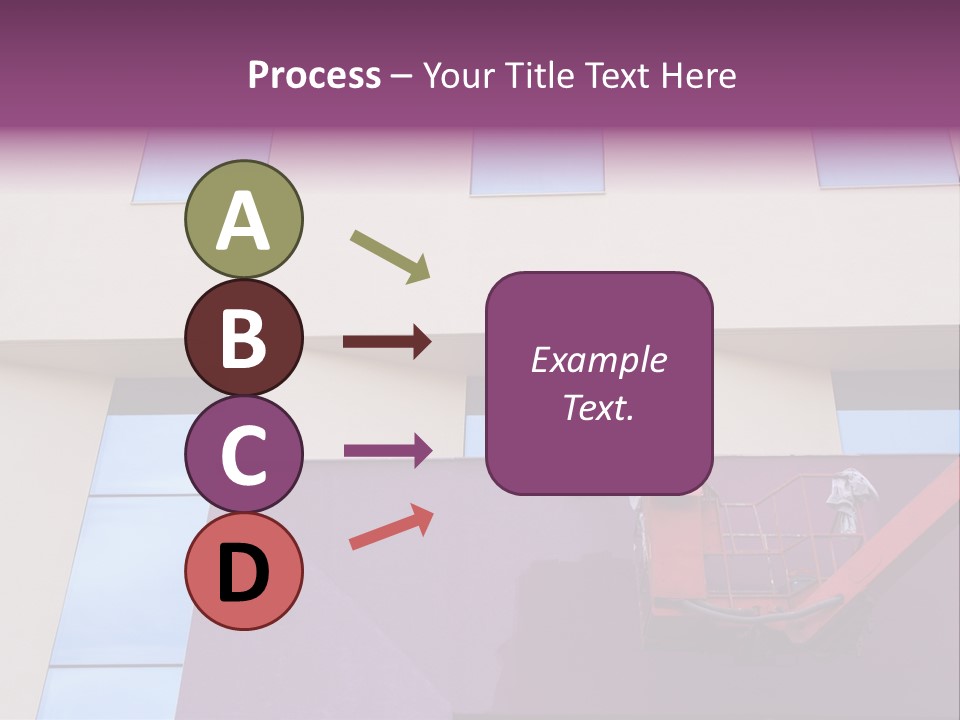 A Man Is Painting The Side Of A Building PowerPoint Template