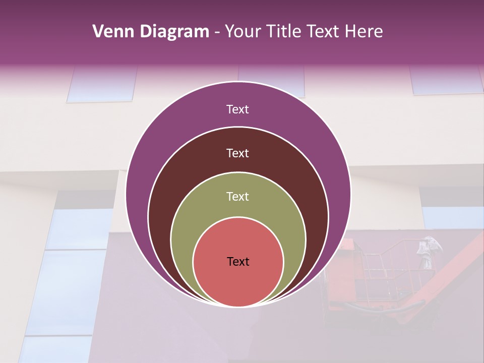 A Man Is Painting The Side Of A Building PowerPoint Template