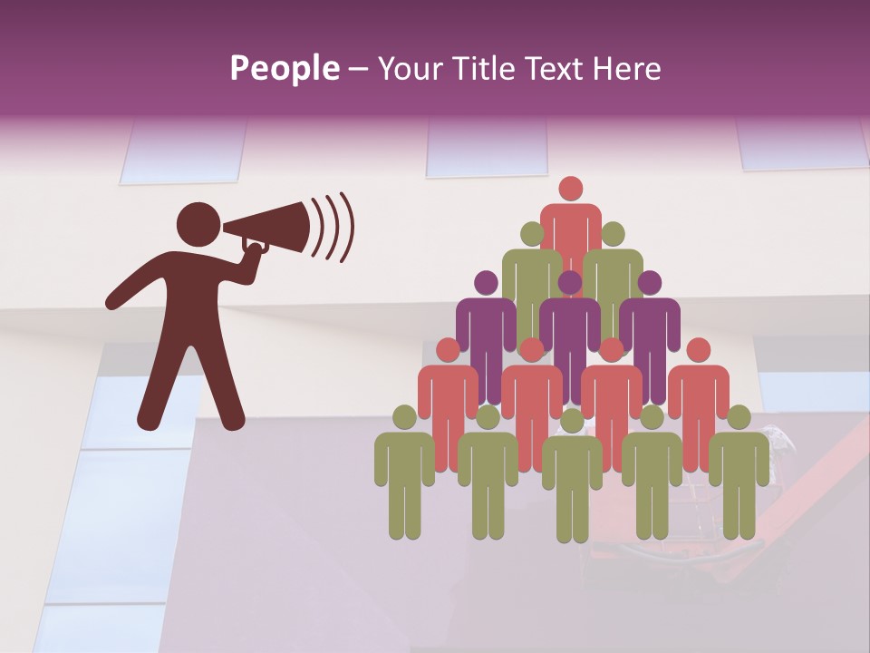 A Man Is Painting The Side Of A Building PowerPoint Template