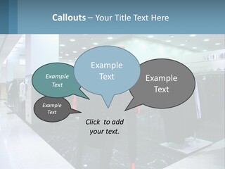 Two Mannequins Dressed In Black And White In A Clothing Store PowerPoint Template