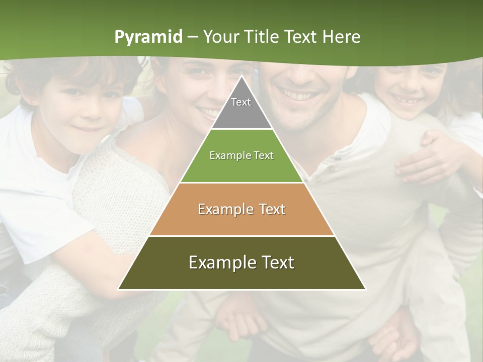 A Group Of People Are Posing For A Picture PowerPoint Template