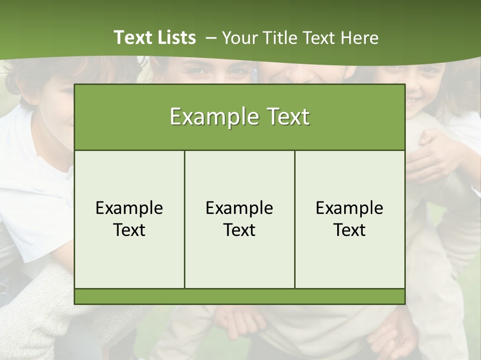 A Group Of People Are Posing For A Picture PowerPoint Template