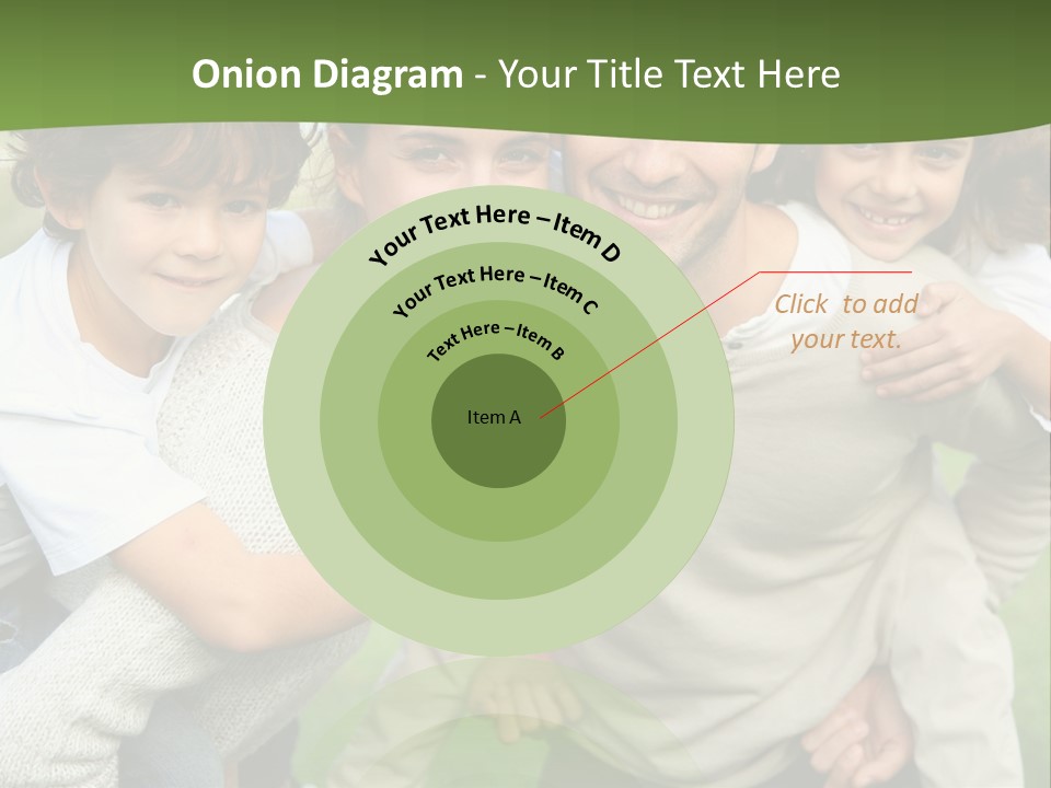 A Group Of People Are Posing For A Picture PowerPoint Template