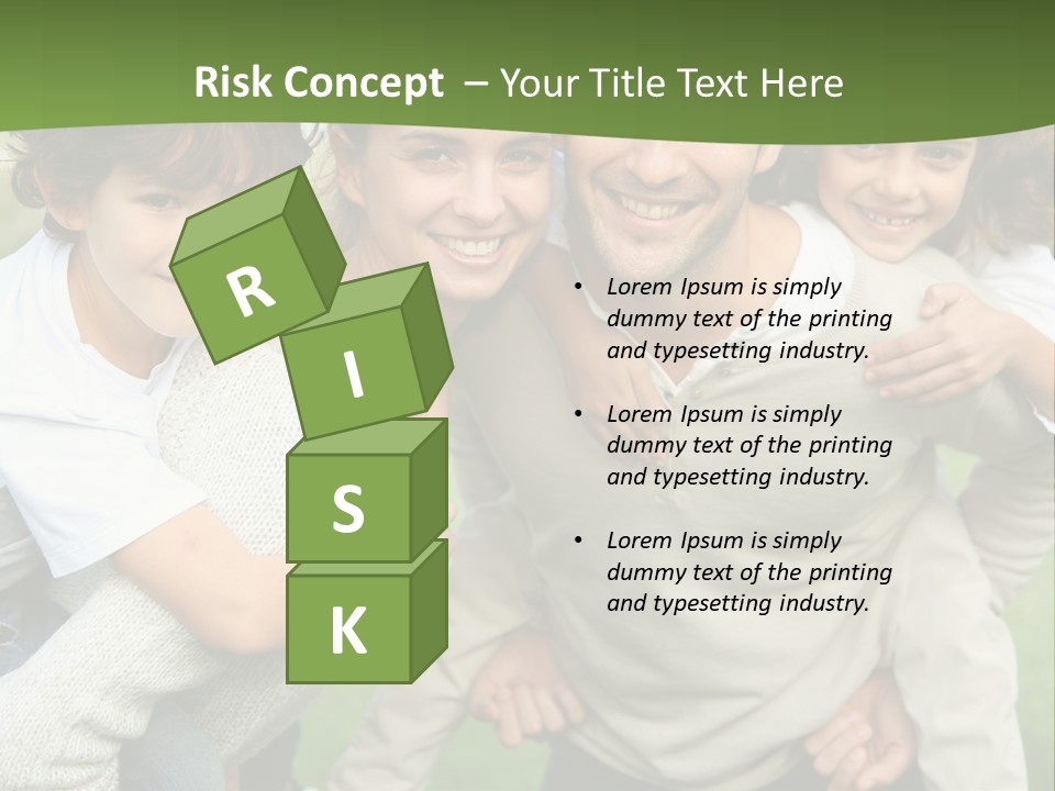 A Group Of People Are Posing For A Picture PowerPoint Template