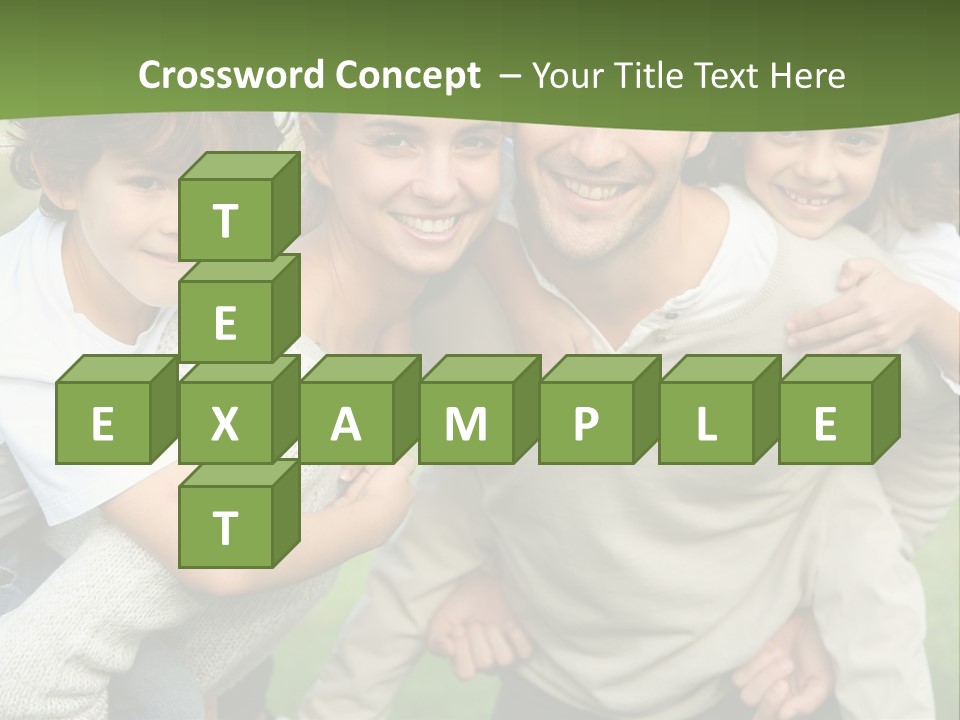 A Group Of People Are Posing For A Picture PowerPoint Template