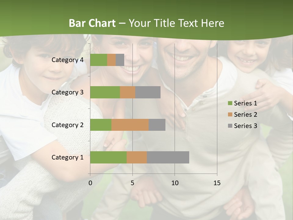 A Group Of People Are Posing For A Picture PowerPoint Template