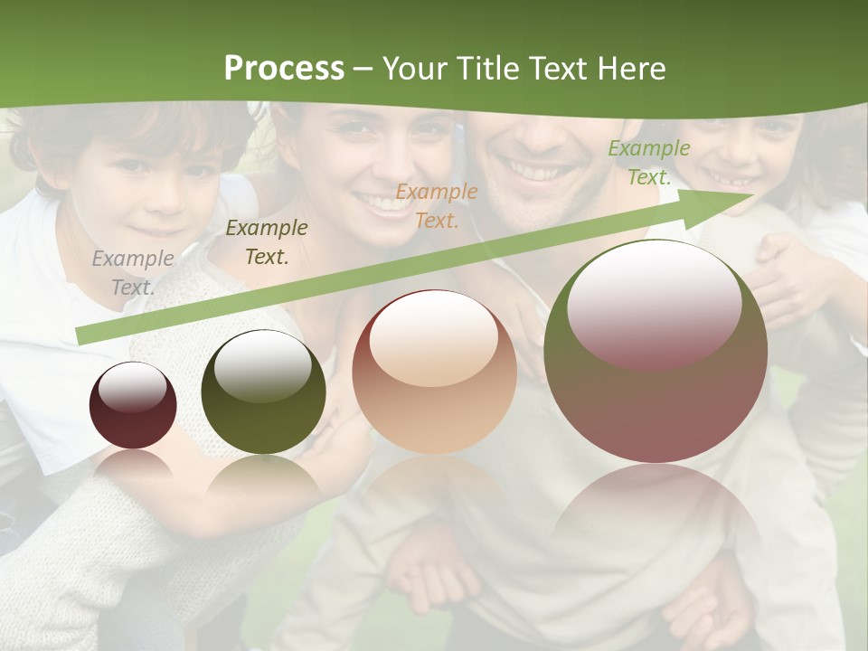 A Group Of People Are Posing For A Picture PowerPoint Template