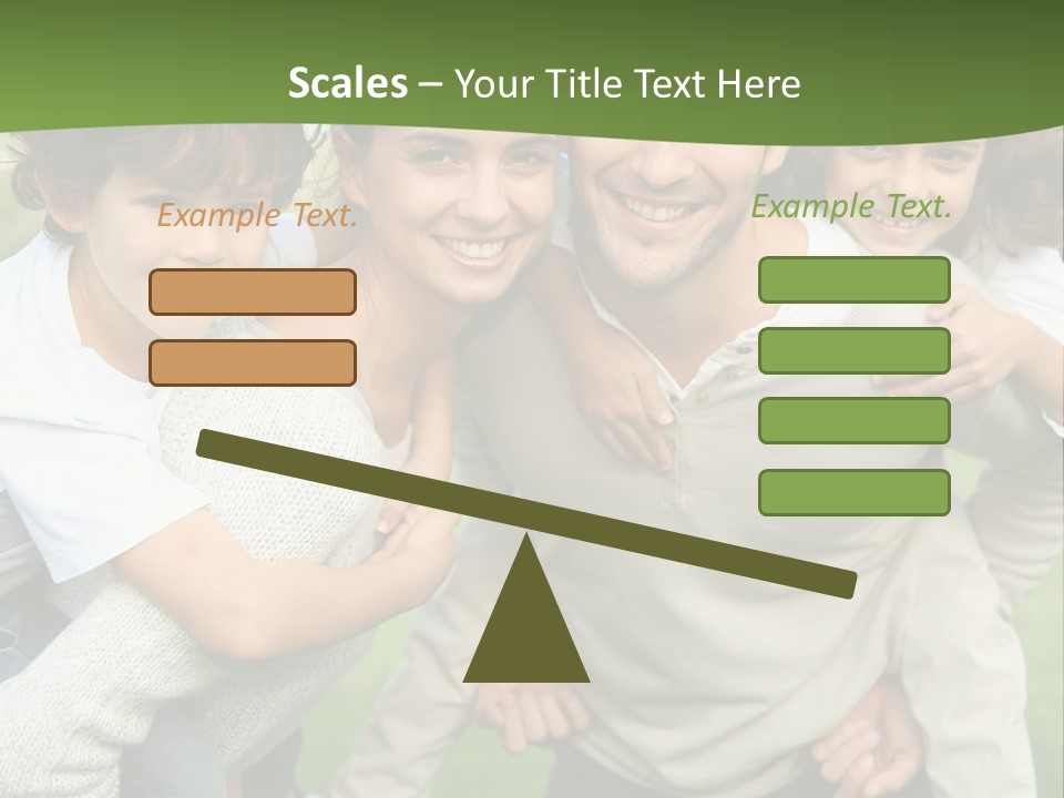 A Group Of People Are Posing For A Picture PowerPoint Template