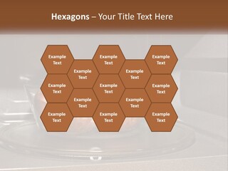 A Glass Bowl Filled With Apples On Top Of A Stove PowerPoint Template