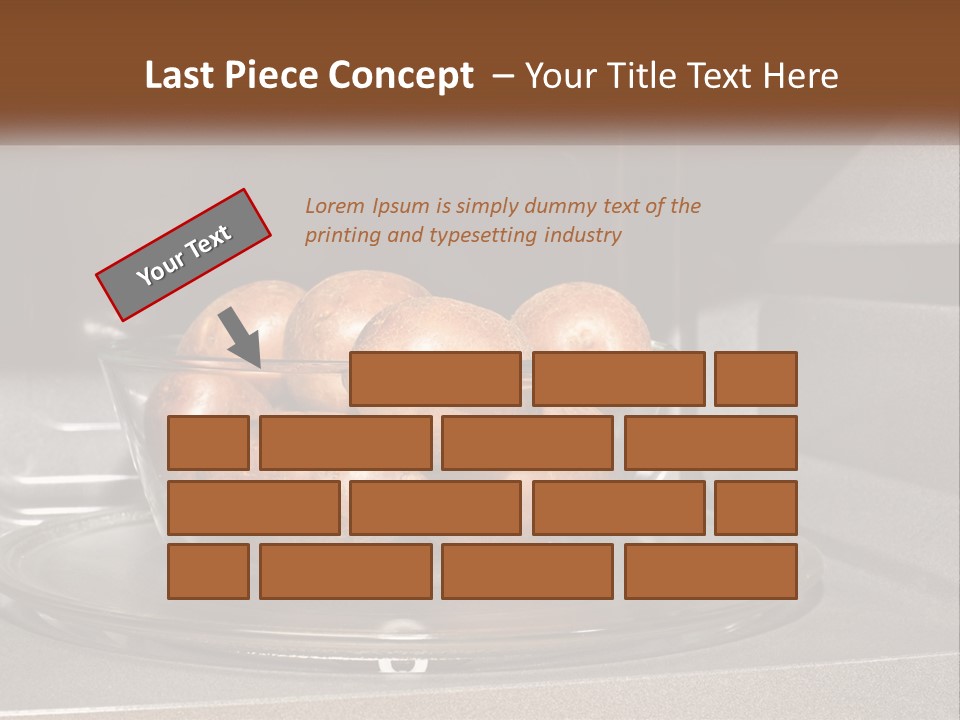 A Glass Bowl Filled With Apples On Top Of A Stove PowerPoint Template