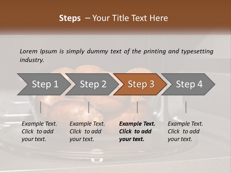 A Glass Bowl Filled With Apples On Top Of A Stove PowerPoint Template