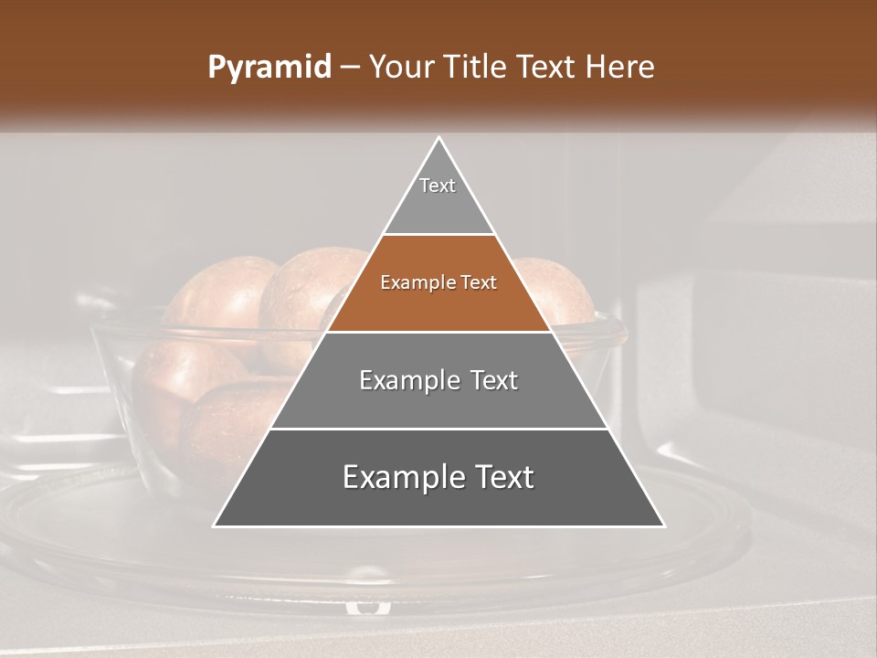 A Glass Bowl Filled With Apples On Top Of A Stove PowerPoint Template