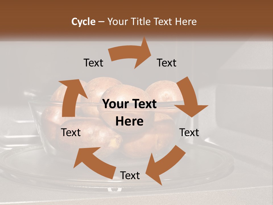 A Glass Bowl Filled With Apples On Top Of A Stove PowerPoint Template