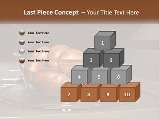 A Glass Bowl Filled With Apples On Top Of A Stove PowerPoint Template
