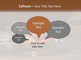 A Glass Bowl Filled With Apples On Top Of A Stove PowerPoint Template