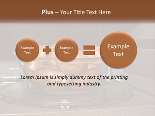 A Glass Bowl Filled With Apples On Top Of A Stove PowerPoint Template