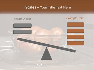A Glass Bowl Filled With Apples On Top Of A Stove PowerPoint Template