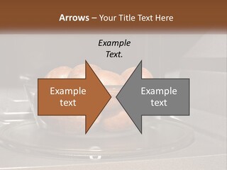 A Glass Bowl Filled With Apples On Top Of A Stove PowerPoint Template