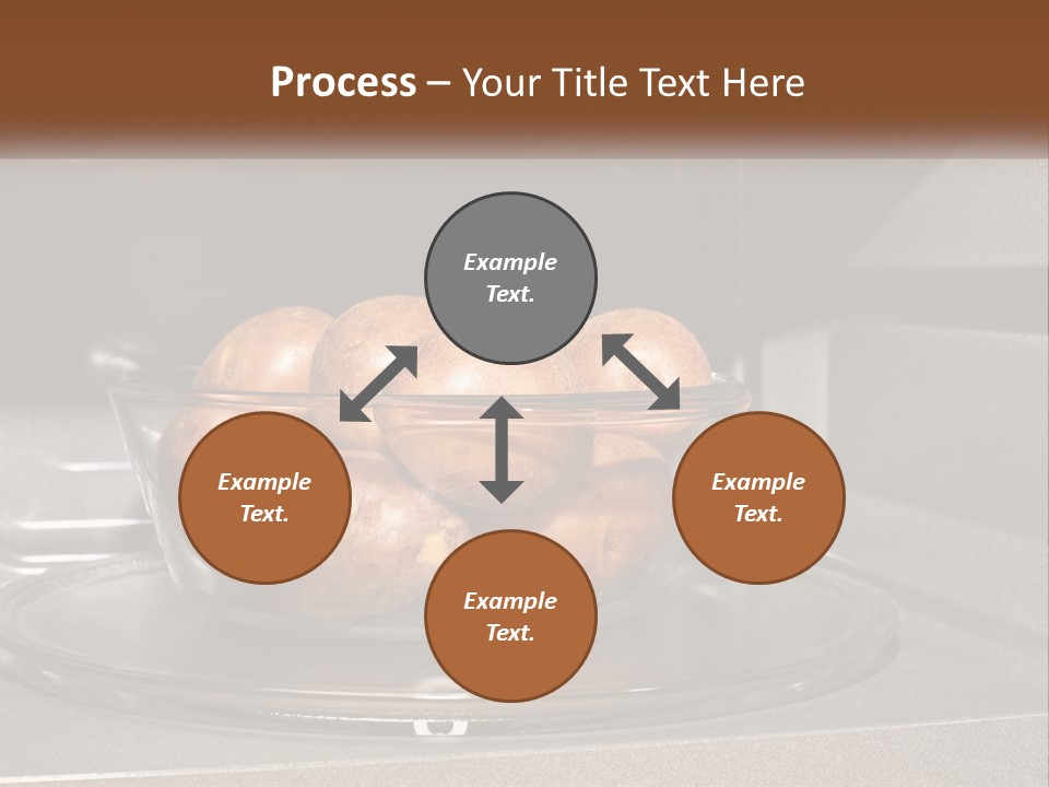 A Glass Bowl Filled With Apples On Top Of A Stove PowerPoint Template