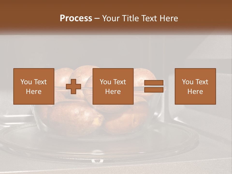 A Glass Bowl Filled With Apples On Top Of A Stove PowerPoint Template