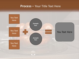 A Glass Bowl Filled With Apples On Top Of A Stove PowerPoint Template