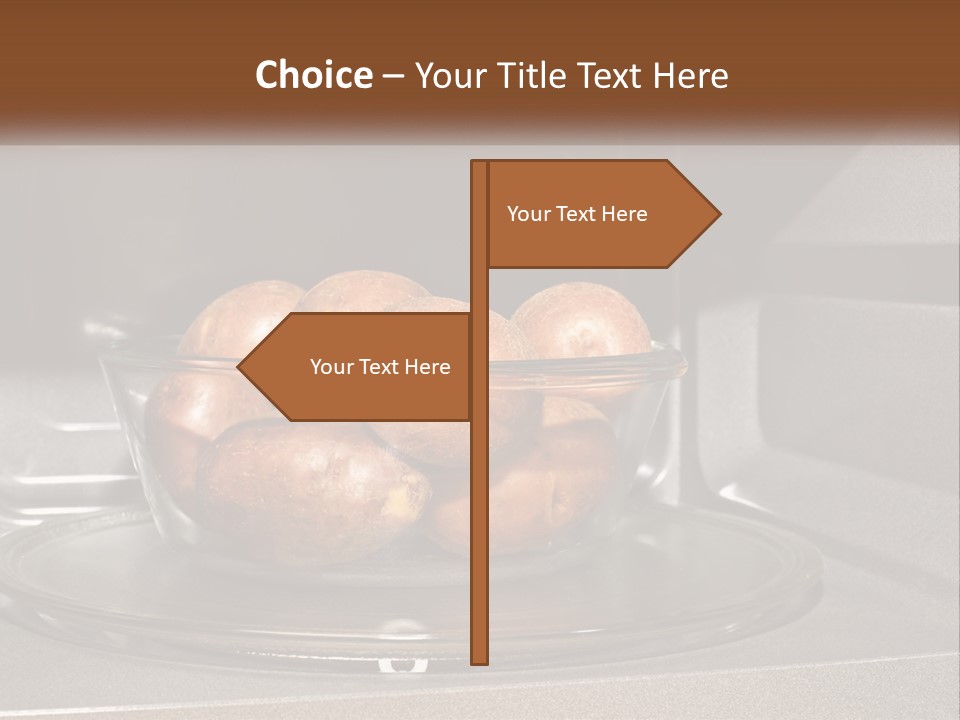 A Glass Bowl Filled With Apples On Top Of A Stove PowerPoint Template