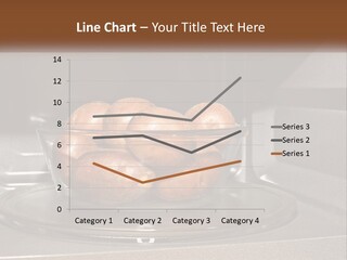 A Glass Bowl Filled With Apples On Top Of A Stove PowerPoint Template