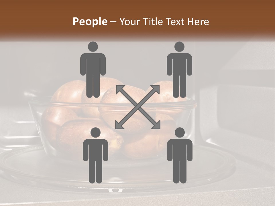 A Glass Bowl Filled With Apples On Top Of A Stove PowerPoint Template