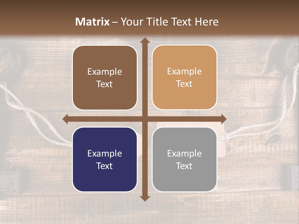 A Wooden Wall With Two Keys And A Tag On It PowerPoint Template