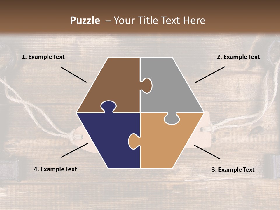 A Wooden Wall With Two Keys And A Tag On It PowerPoint Template