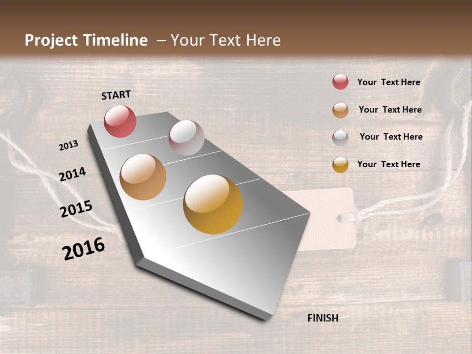 A Wooden Wall With Two Keys And A Tag On It PowerPoint Template