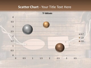 A Wooden Wall With Two Keys And A Tag On It PowerPoint Template