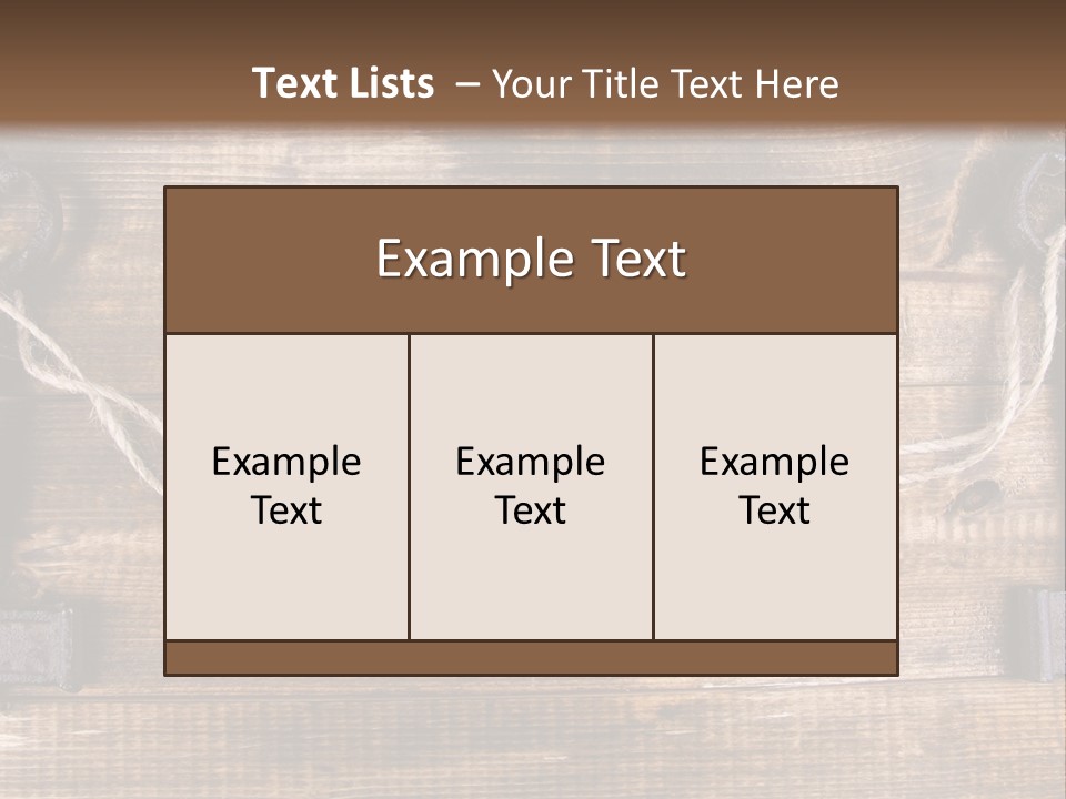 A Wooden Wall With Two Keys And A Tag On It PowerPoint Template