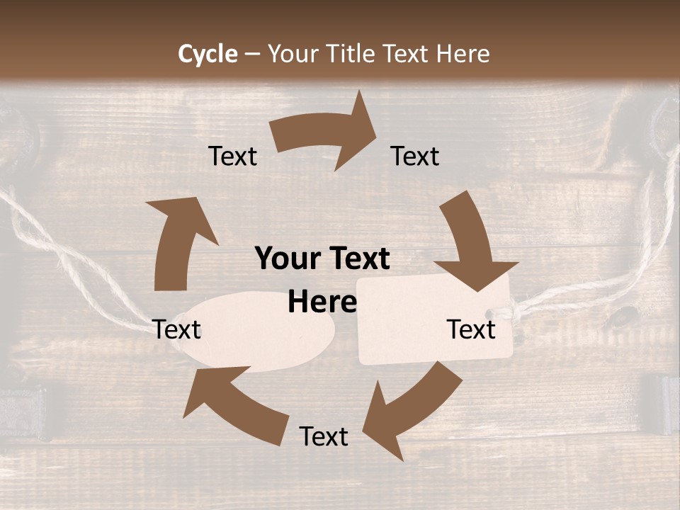 A Wooden Wall With Two Keys And A Tag On It PowerPoint Template