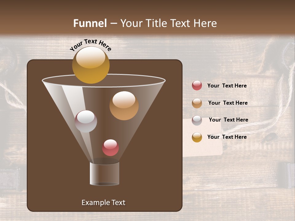 A Wooden Wall With Two Keys And A Tag On It PowerPoint Template