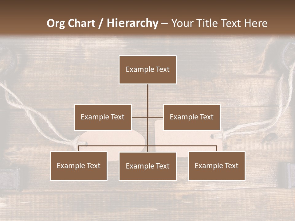 A Wooden Wall With Two Keys And A Tag On It PowerPoint Template