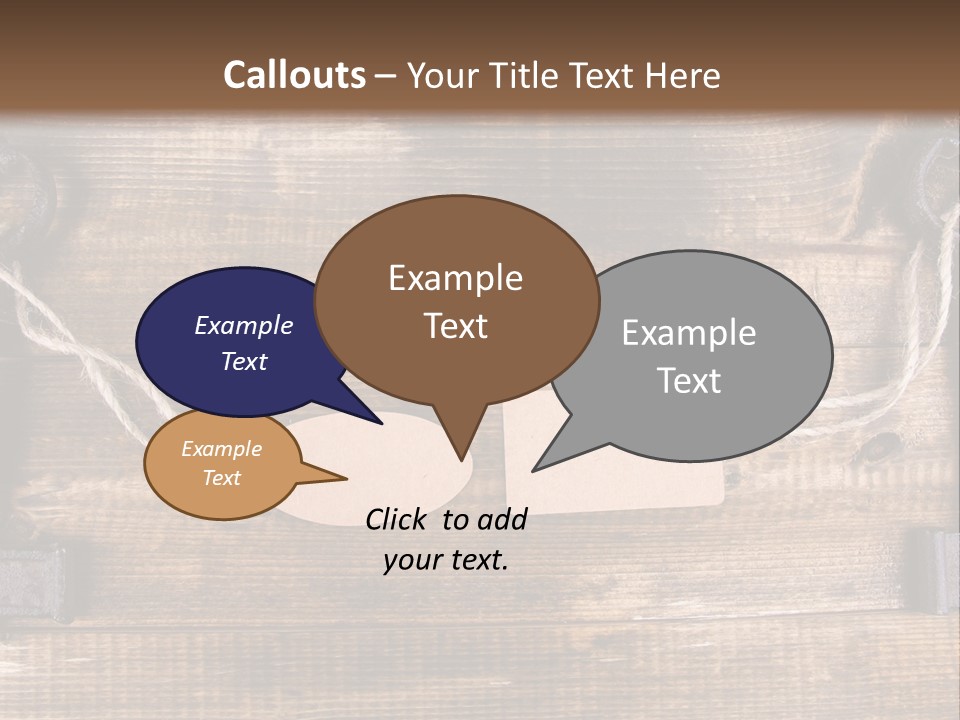 A Wooden Wall With Two Keys And A Tag On It PowerPoint Template