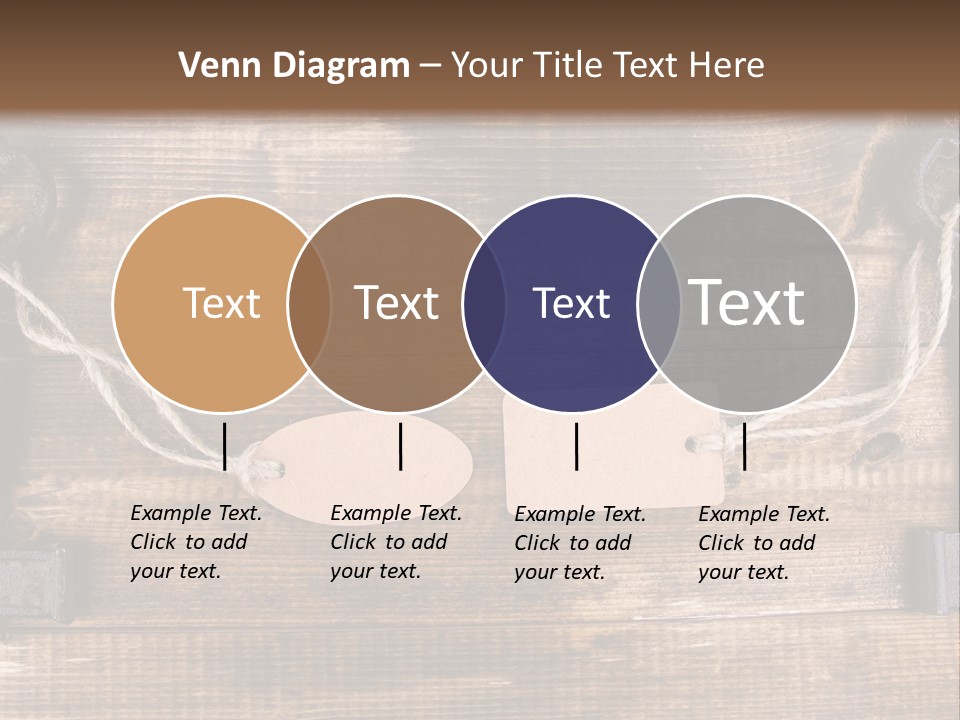 A Wooden Wall With Two Keys And A Tag On It PowerPoint Template