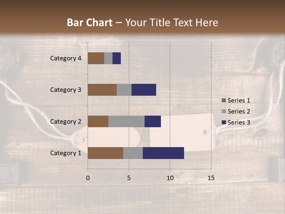 A Wooden Wall With Two Keys And A Tag On It PowerPoint Template