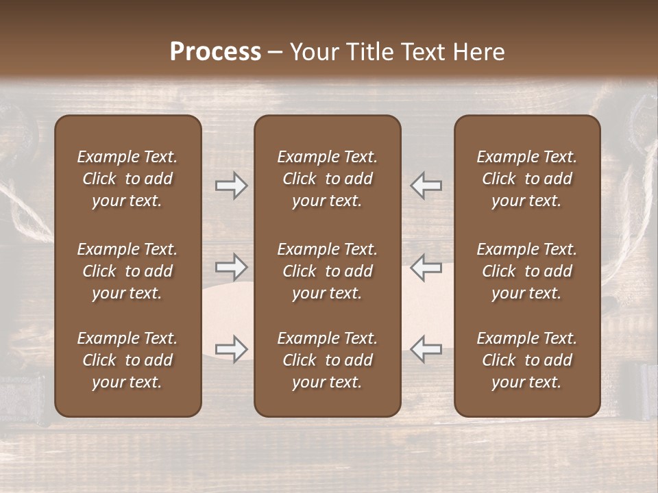 A Wooden Wall With Two Keys And A Tag On It PowerPoint Template