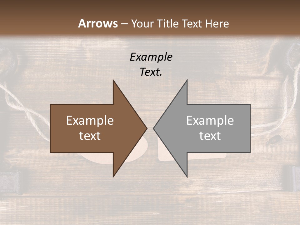 A Wooden Wall With Two Keys And A Tag On It PowerPoint Template