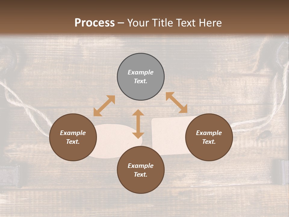 A Wooden Wall With Two Keys And A Tag On It PowerPoint Template