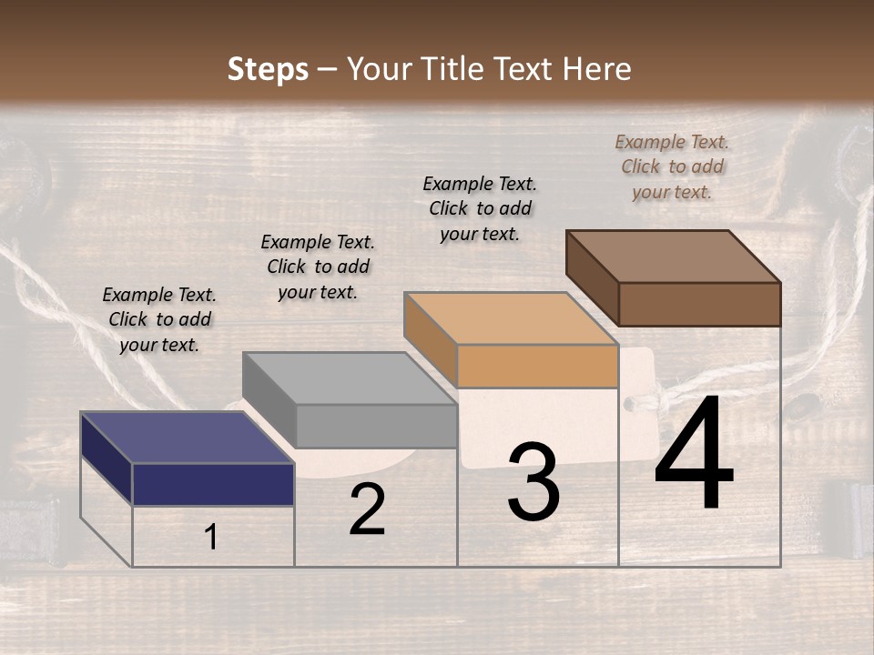 A Wooden Wall With Two Keys And A Tag On It PowerPoint Template