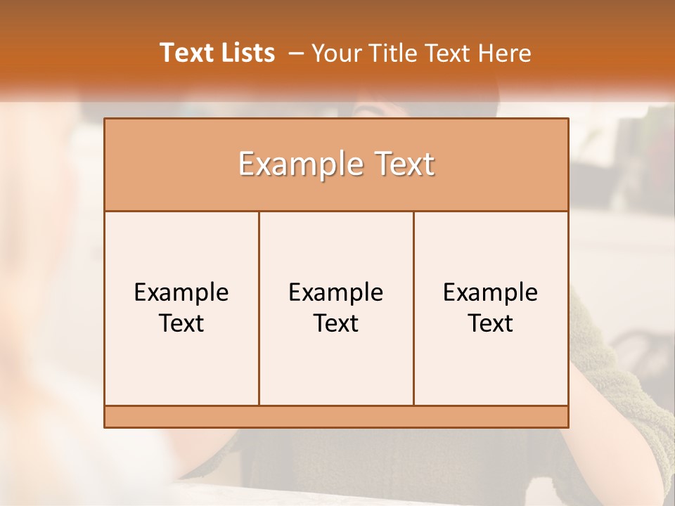 A Woman Sitting At A Table With A Cup In Her Hands PowerPoint Template