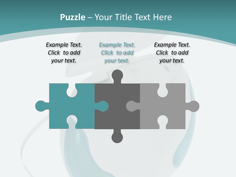 A White And Blue Computer Mouse On A Blue And White Background PowerPoint Template