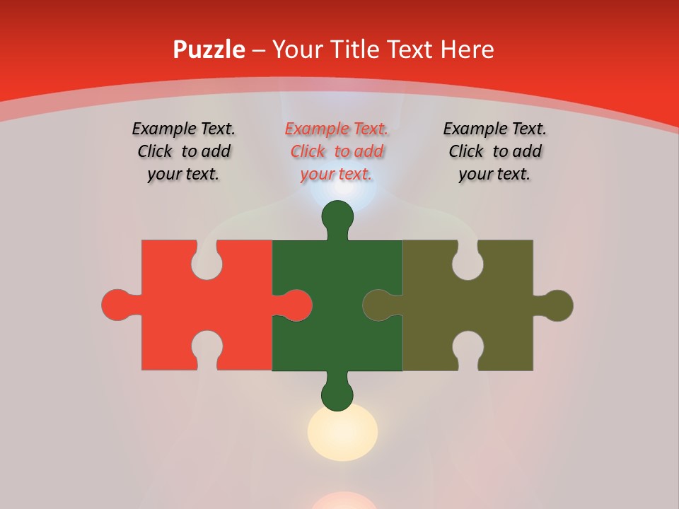 A Person Sitting In A Lotus Position With Seven Chakras PowerPoint Template