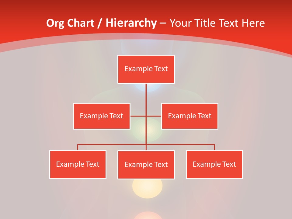 A Person Sitting In A Lotus Position With Seven Chakras PowerPoint Template